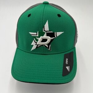 Adidas NHL Dallas Stars Baseball Cap OSFA Green Gray Hat Star Logo